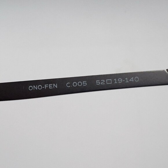 O'Neill ONO-FEN 005-SC Full Eyeglass Frame Silver Gray Matte Gun Metal 52-19-140 - Picture 6 of 12